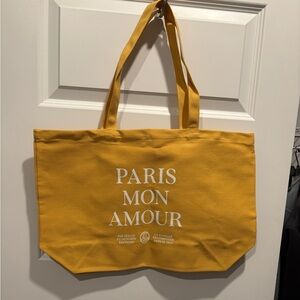 Sezane tote bag large NWT